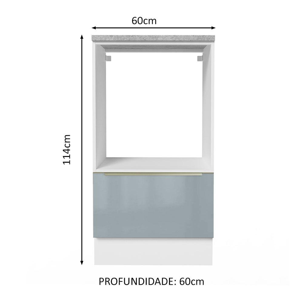 Foto 3 pulgar | Mueble Para Horno Y Microondas Madesa Lux Con Encimera Bg