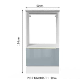 Foto 2 | Mueble Para Horno Y Microondas Madesa Lux Con Encimera Bg