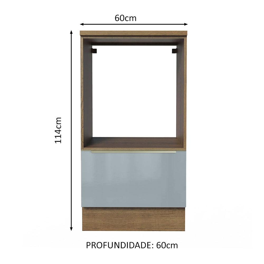 Foto 2 | Mueble Para Horno Y Microondas Madesa Lux Con Encimera Mg