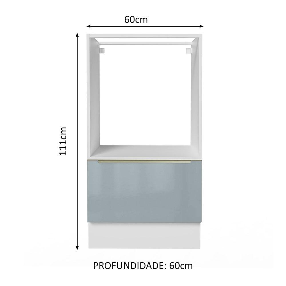 Foto 3 pulgar | Mueble Para Horno Y Microondas Madesa Lux Sin Encimera Bg