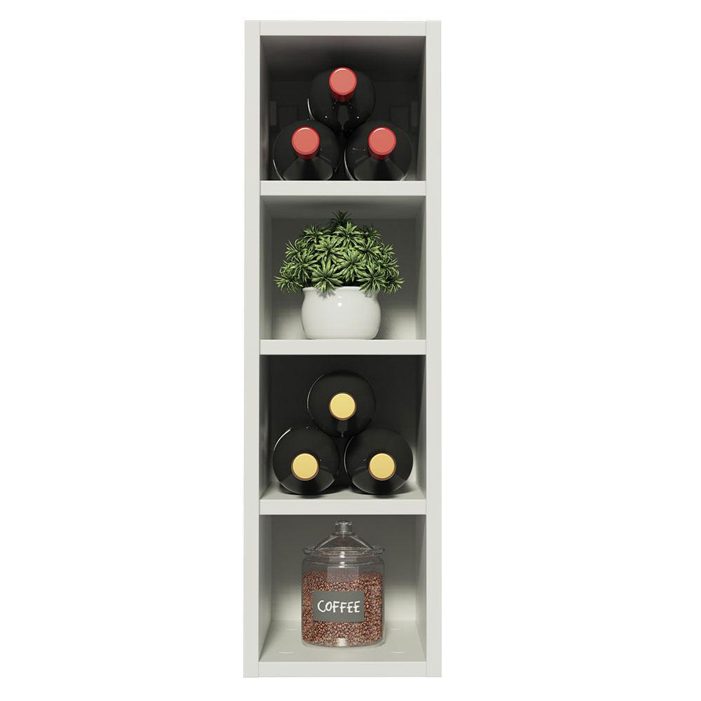 Foto 4 pulgar | Mueble De Cocina Botellero Madesa 4 Niveles 20cm Bb