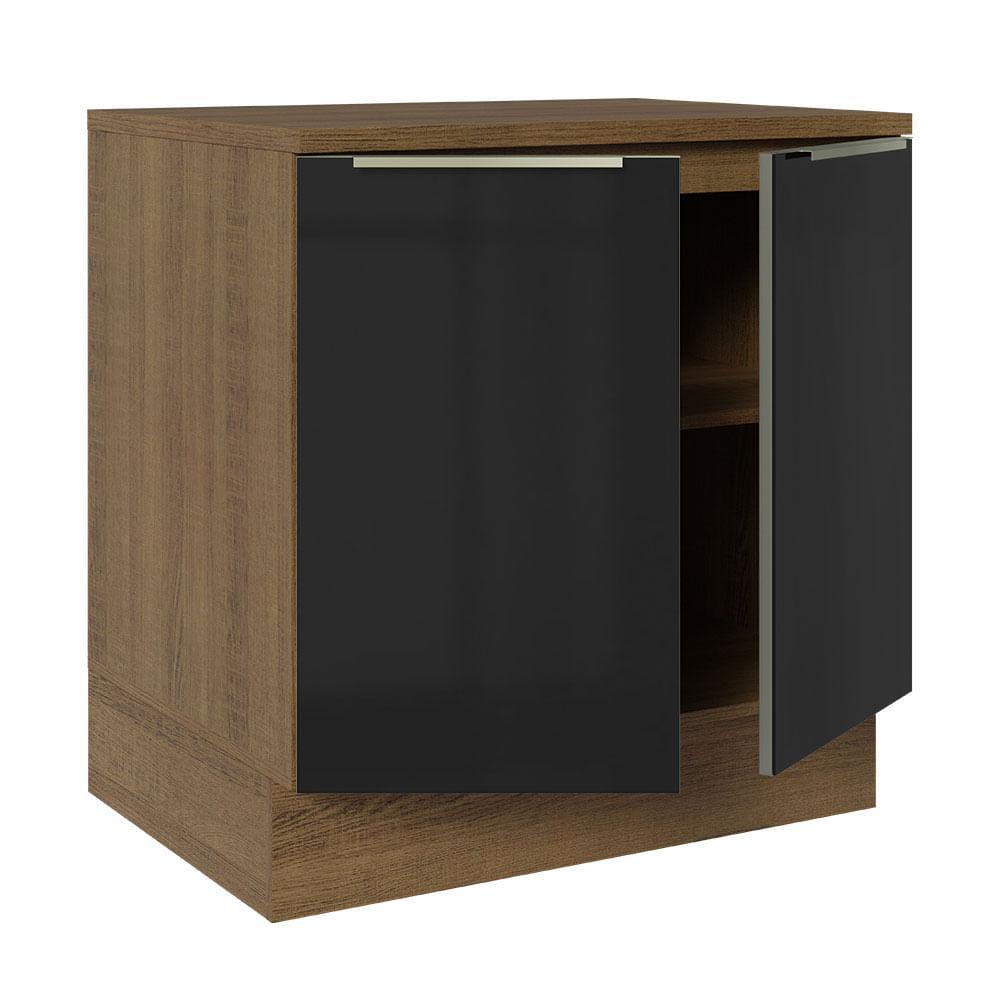 Foto 6 pulgar | Gabinete Bajo Cocina Madesa Lux 80cm Con Encimera Mn