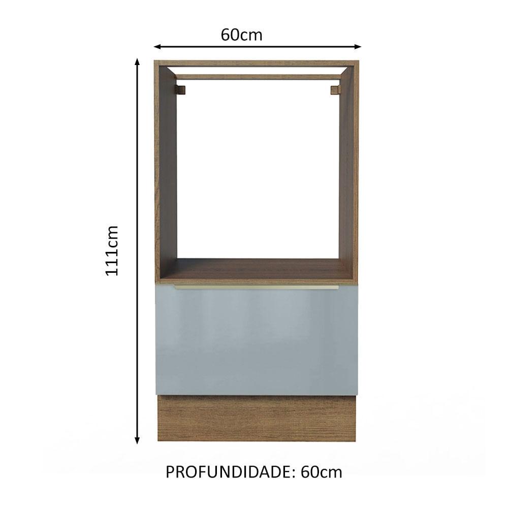 Foto 2 | Mueble Para Horno Y Microondas Madesa Lux Sin Encimera Mg