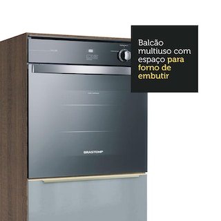 Foto 6 | Mueble Para Horno Y Microondas Madesa Lux Sin Encimera Mg
