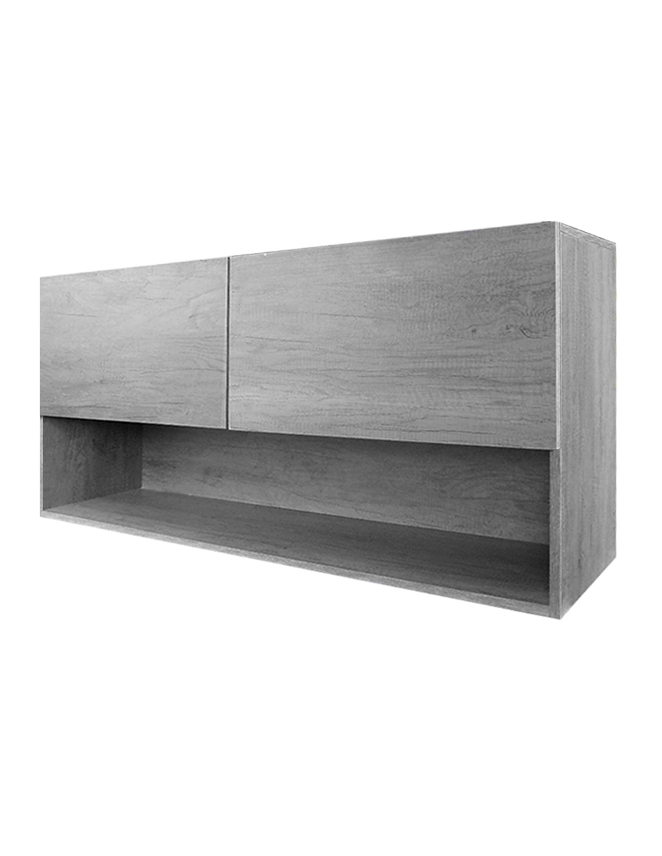 Foto 5 pulgar | Gabinete Alacena Superior Minimalista Con Puertas Y Estantes Loto