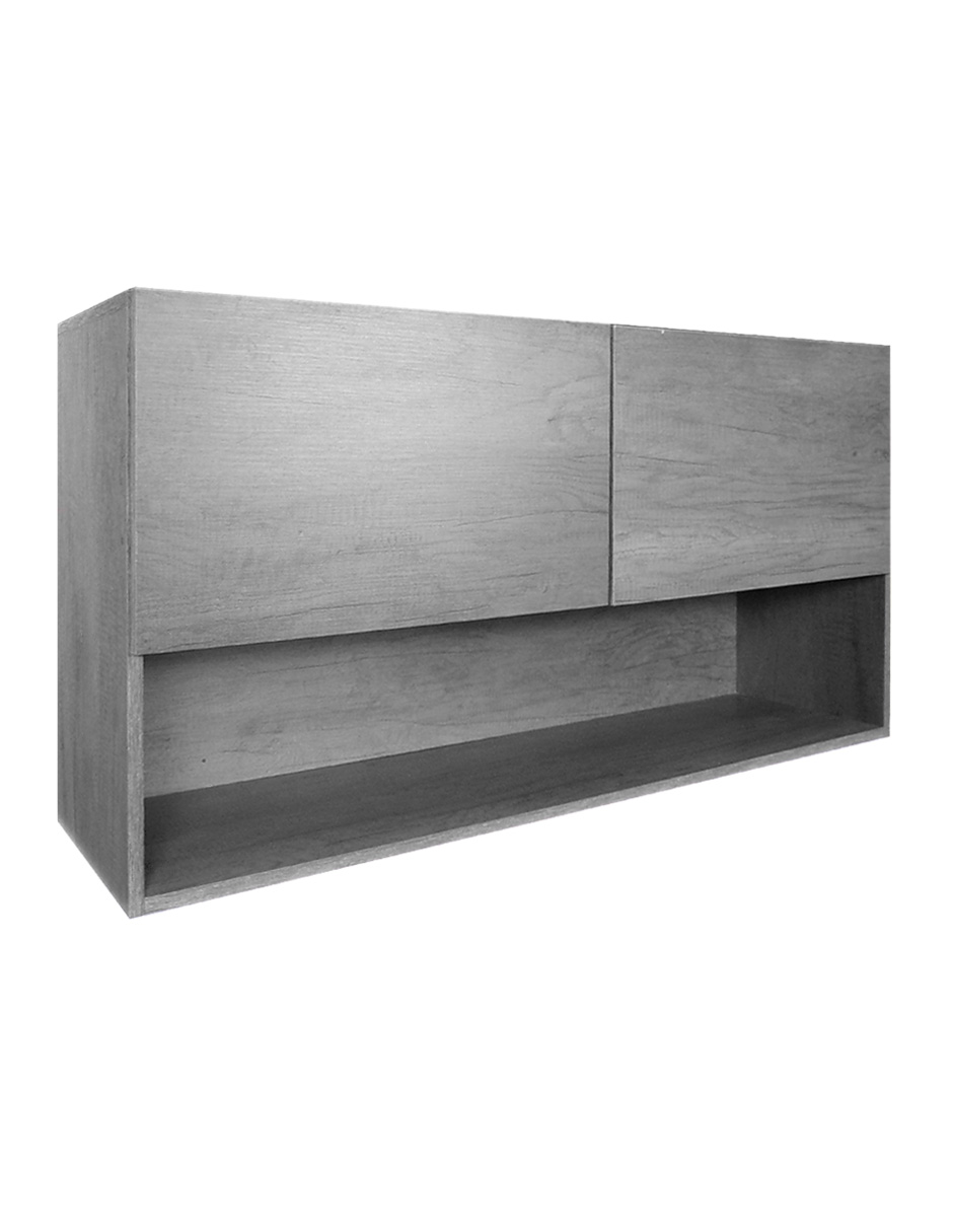 Foto 6 pulgar | Gabinete Alacena Superior Minimalista Con Puertas Y Estantes Loto