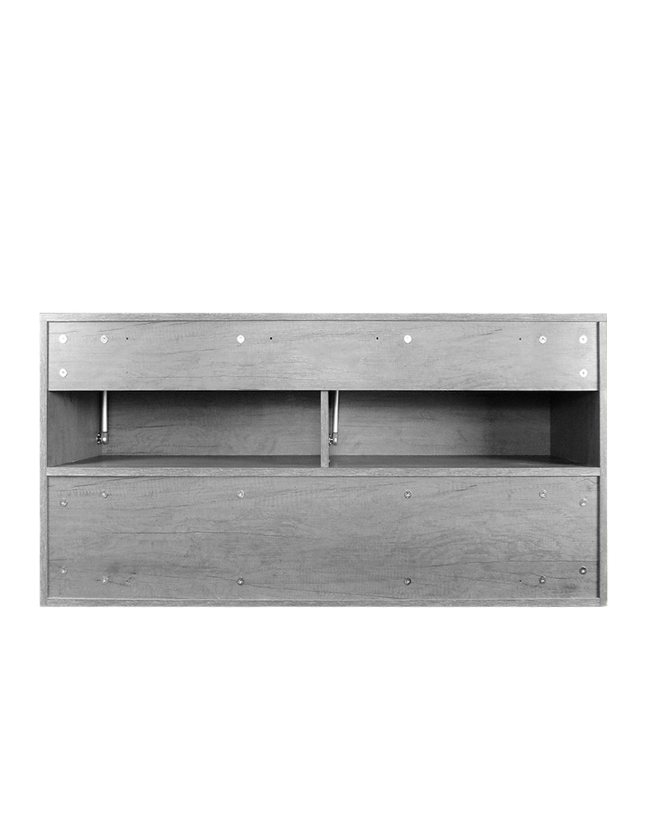 Foto 7 pulgar | Gabinete Alacena Superior Minimalista Con Puertas Y Estantes Loto
