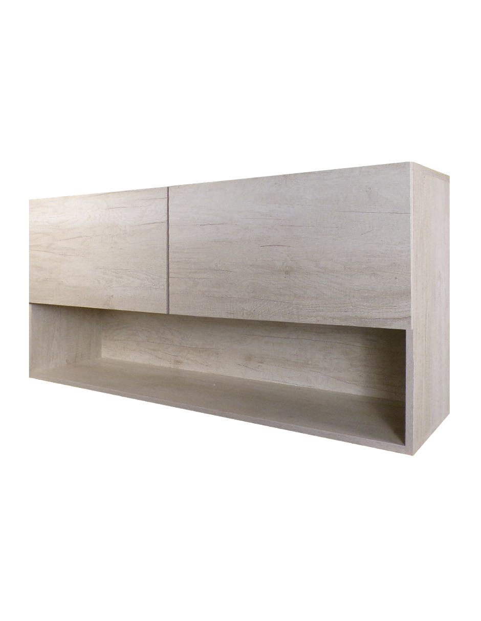 Foto 5 pulgar | Gabinete Alacena Superior Minimalista Con Puertas Y Estantes Loto