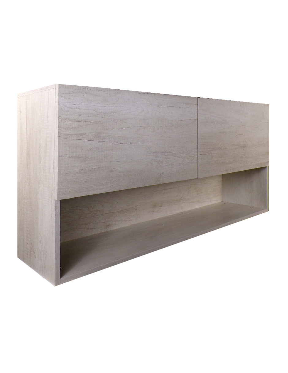 Foto 6 pulgar | Gabinete Alacena Superior Minimalista Con Puertas Y Estantes Loto