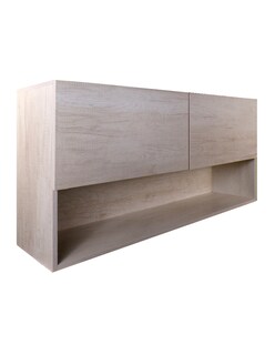 Foto 5 | Gabinete Alacena Superior Minimalista Con Puertas Y Estantes Loto