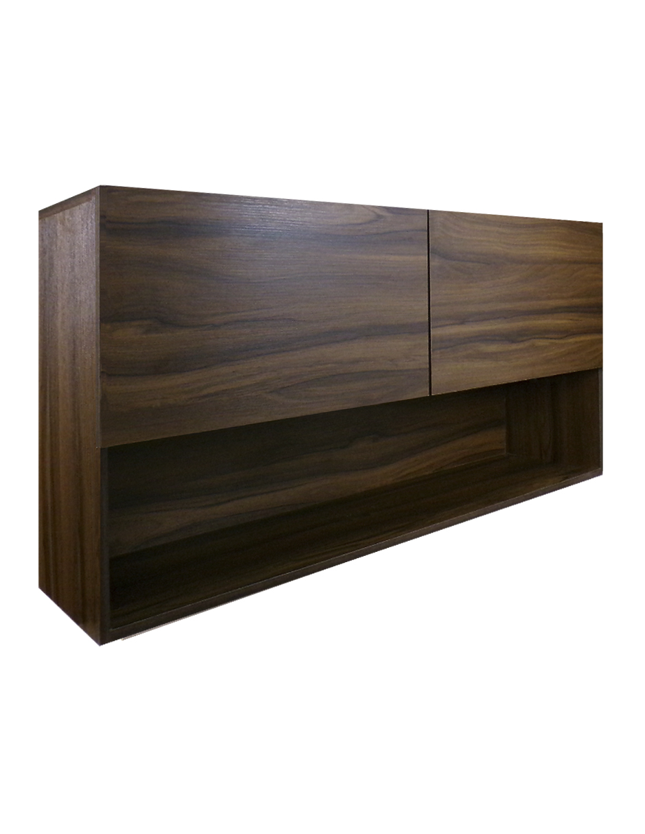 Foto 6 pulgar | Gabinete Alacena Superior Minimalista Con Puertas Y Estantes Loto