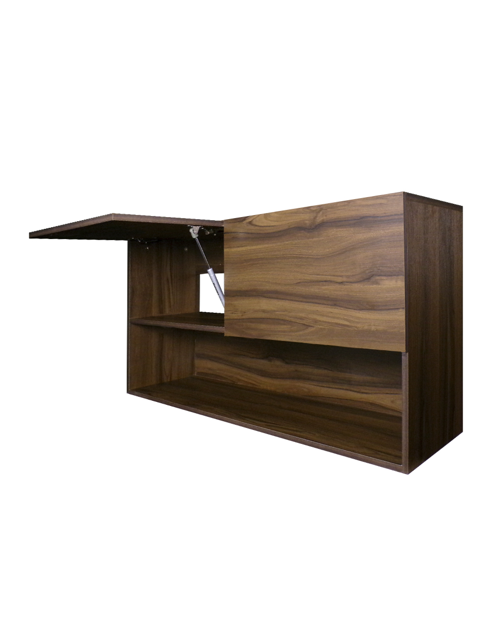 Foto 9 pulgar | Gabinete Alacena Superior Minimalista Con Puertas Y Estantes Loto