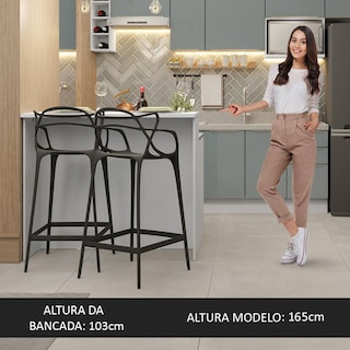 Foto 4 | Isla De Cocina Con Encimera Y Mostrador Madesa Lux 120cm Bg
