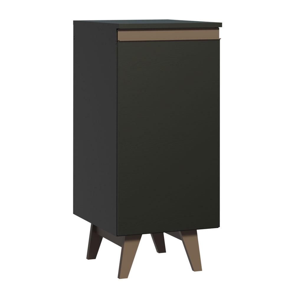 Gabinete Bajo Cocina Madesa Reims 35cm Negro