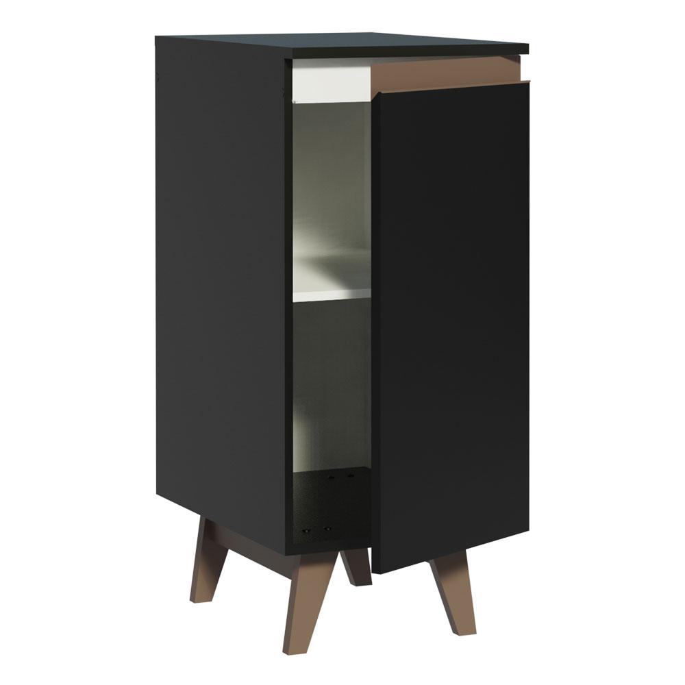 Foto 4 pulgar | Gabinete Bajo Cocina Madesa Reims 35cm Negro