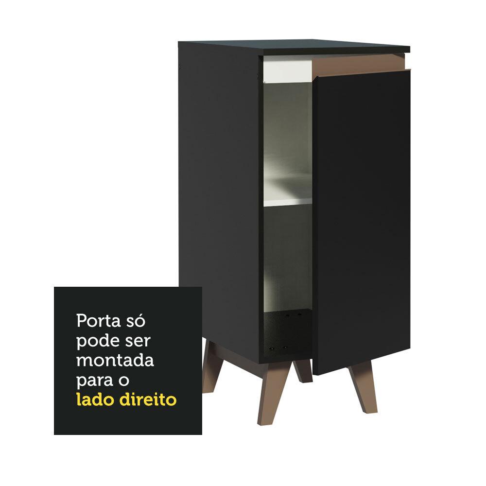 Foto 6 pulgar | Gabinete Bajo Cocina Madesa Reims 35cm Negro