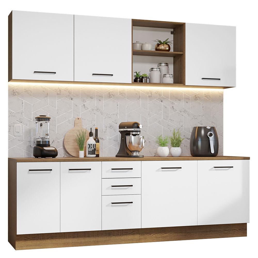 Foto 2 pulgar | Cocina Integral Completa Modular Madesa Agata 240cm Mb 02