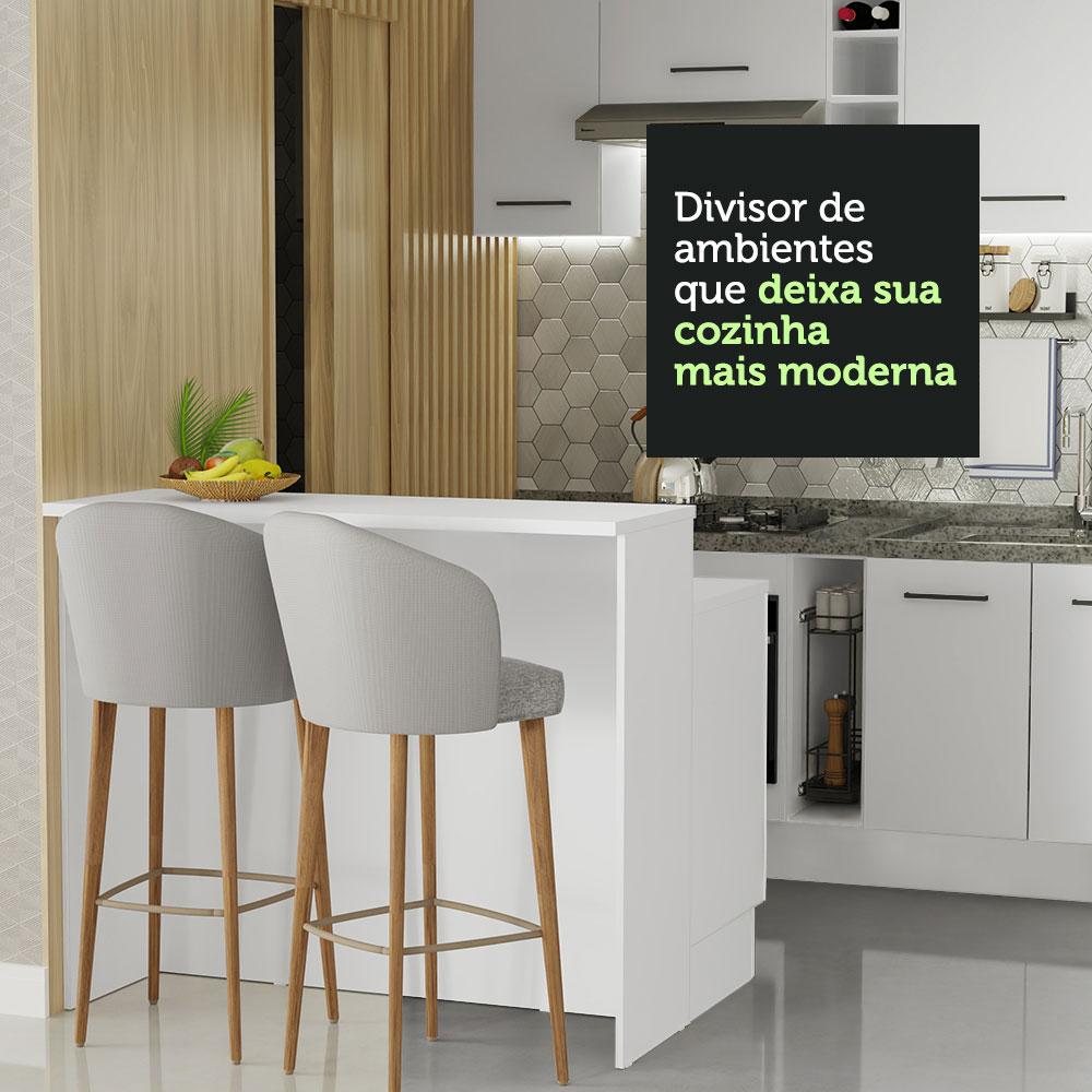 Foto 7 | Isla De Cocina Con Encimera Y Mostrador Madesa Agata 120 Bb