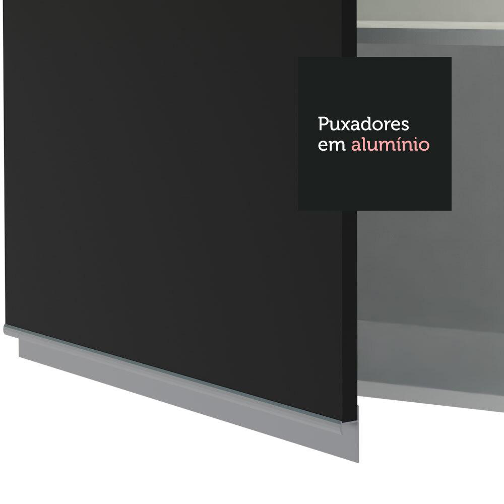 Foto 6 pulgar | Alacena Gabinete Superior Cocina Madesa Glamy 150cm Bn