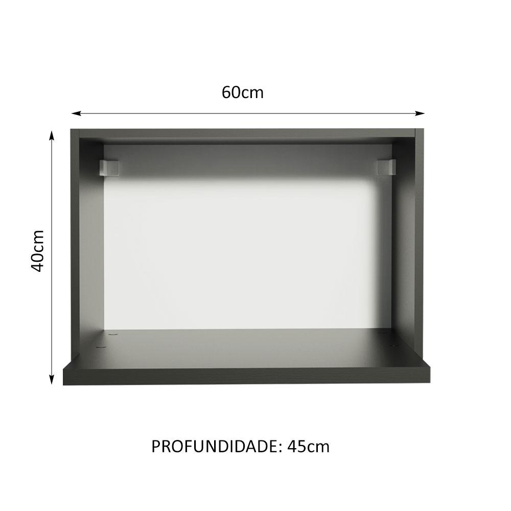 Foto 3 pulgar | Mueble De Cocina Para Horno Madesa Reims, Lux, Glamy 60cm N