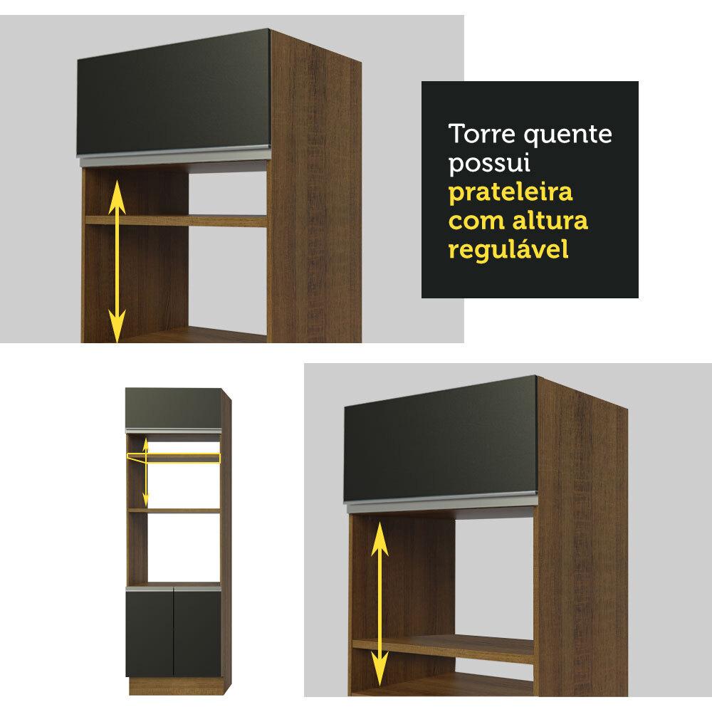 Foto 8 pulgar | Despensero Alacena Multiuso Organizador Madesa 3 Puertas Mn