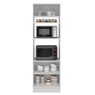 Foto 3 | Despensero Alacena Multiuso Organizador Madesa 3 Puertas Bn
