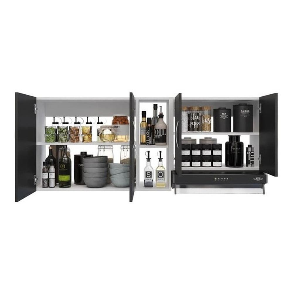 Foto 2 pulgar | Mueble Superior de Cocina Maderkit color Wengue