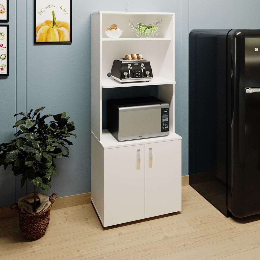 Foto 3 pulgar | Mueble Auxiliar de Cocina Maderkit para Microondas Línea Coby