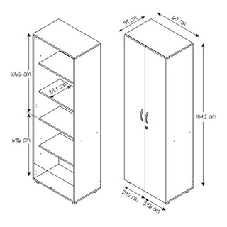 Foto 6 | Mueble Auxiliar Alicante Maderkit Wengue
