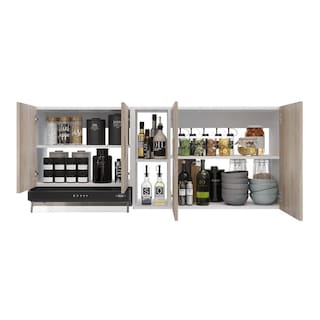 Foto 1 | Mueble Superior de Cocina Maderkit color Ceniza