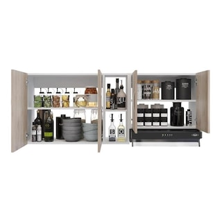 Foto 2 | Mueble Superior de Cocina Maderkit color Ceniza