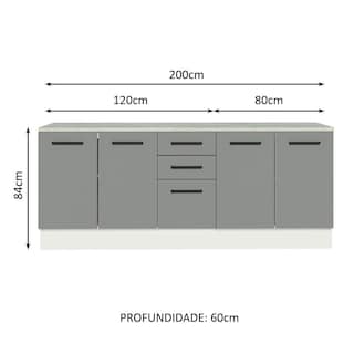 Foto 3 | Kit Gabinete Bajo Almacenamiento Garaje Madesa BG