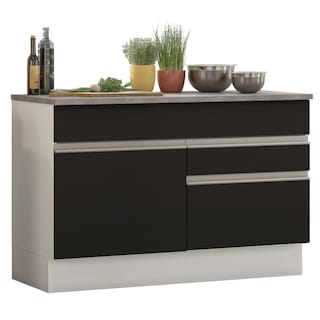 Foto 2 | Gabinete Bajo Cocina Madesa Agata 120cm Con Encimera Bn