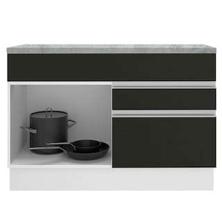 Foto 4 | Gabinete Bajo Cocina Madesa Agata 120cm Con Encimera Bn