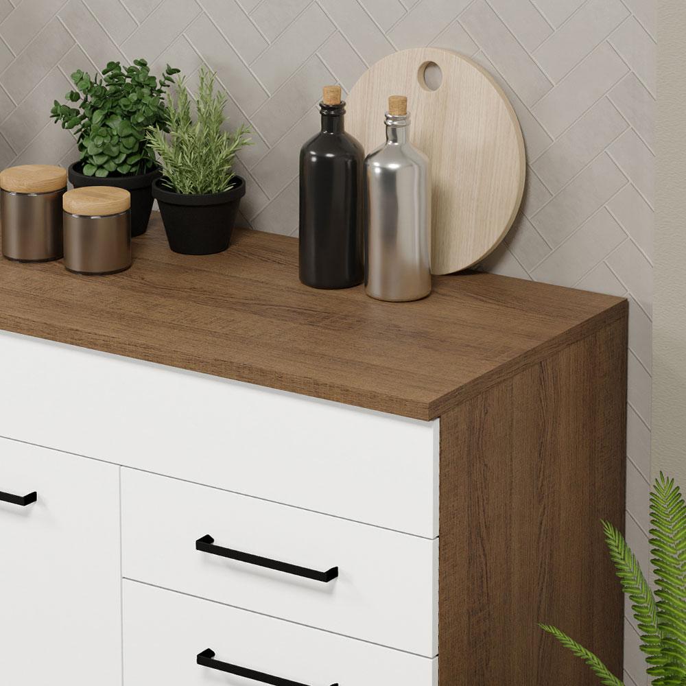 Foto 7 pulgar | Gabinete Bajo Cocina Madesa Agata 150cm Con Encimera Mb 02