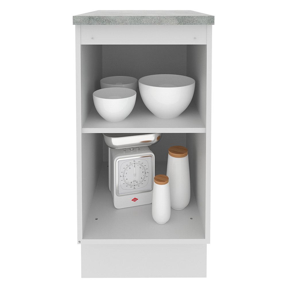 Foto 3 pulgar | Gabinete Bajo Cocina Madesa Glamy 40cm Con Encimera Bn