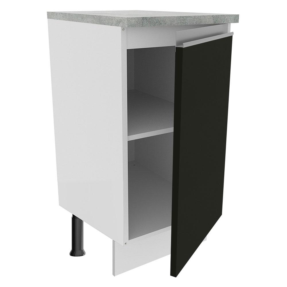 Foto 5 pulgar | Gabinete Bajo Cocina Madesa Glamy 40cm Con Encimera Bn