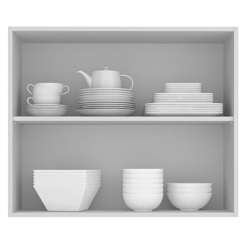 Foto 3 pulgar | Alacena Gabinete Superior Cocina Madesa Glamy 80cm Color Bn