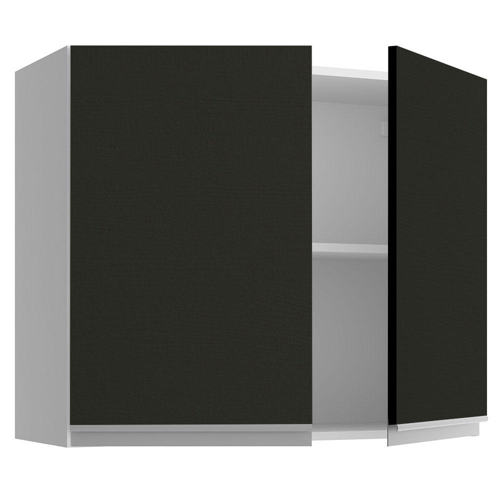 Foto 5 pulgar | Alacena Gabinete Superior Cocina Madesa Glamy 80cm Color Bn