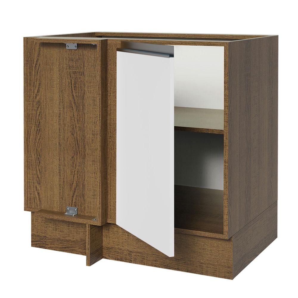 Foto 5 pulgar | Gabinete Bajo Cocina Madesa Glamy 80cm Sin Encimera Mb