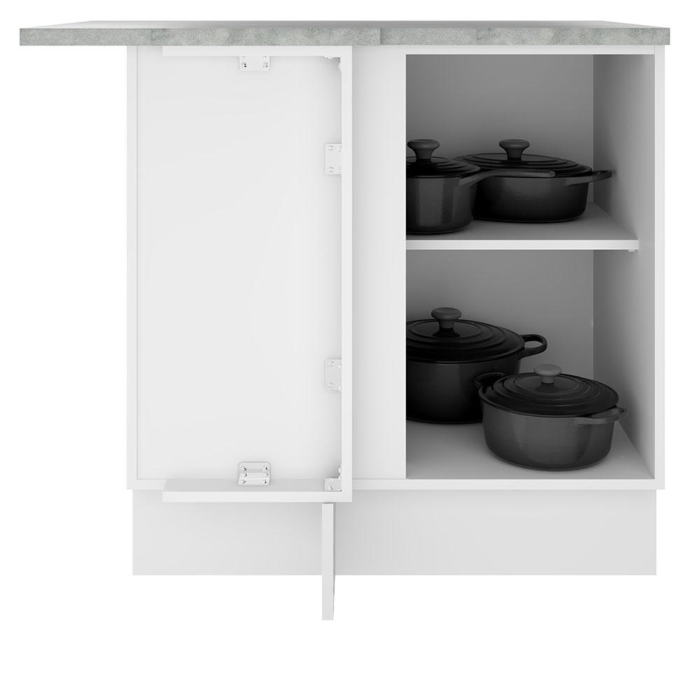 Foto 3 pulgar | Gabinete Bajo Cocina Madesa Glamy 94cm Con Encimera Bn