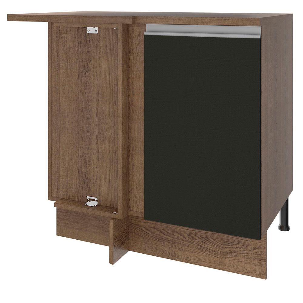 Foto 2 pulgar | Gabinete Bajo Cocina Madesa Glamy 94cm Con Encimera Mn