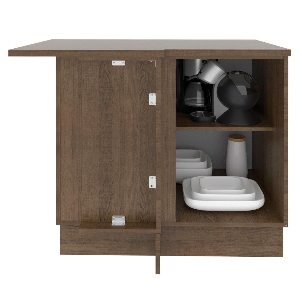 Foto 3 pulgar | Gabinete Bajo Cocina Madesa Glamy 94cm Con Encimera Mn