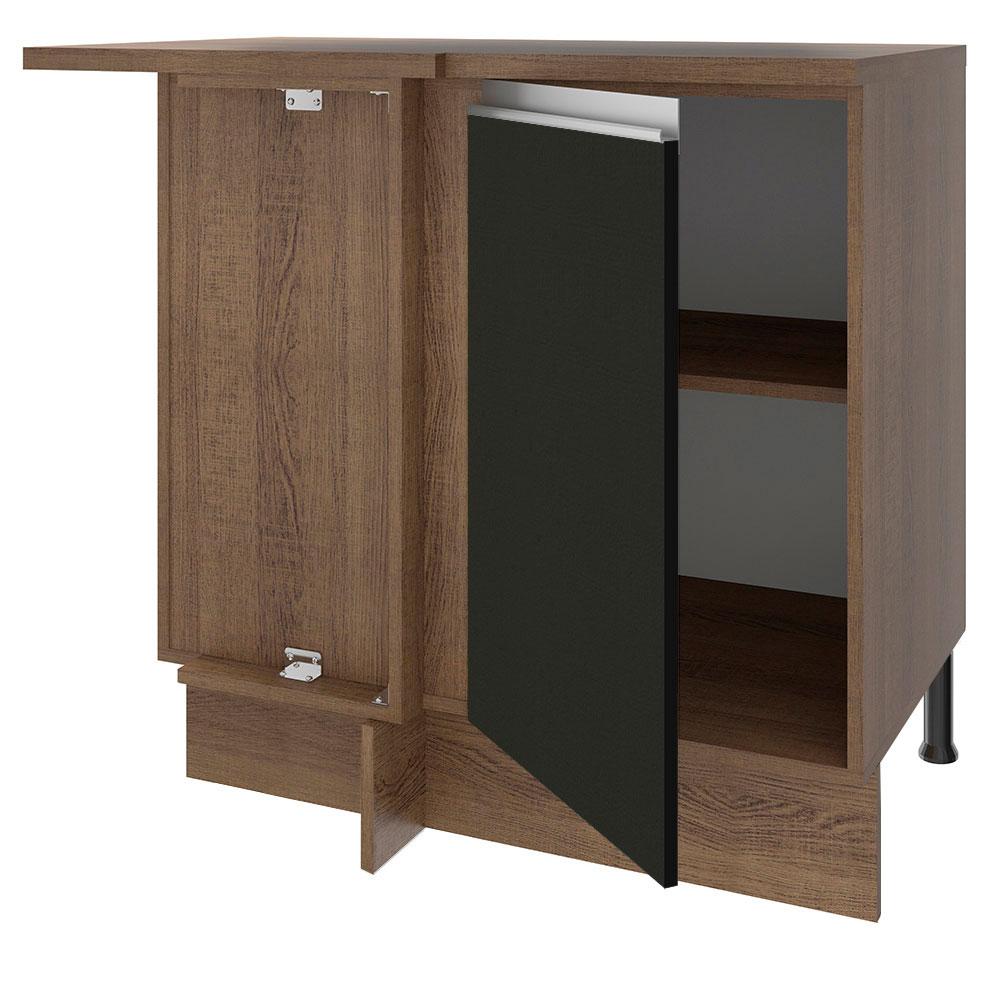 Foto 5 pulgar | Gabinete Bajo Cocina Madesa Glamy 94cm Con Encimera Mn