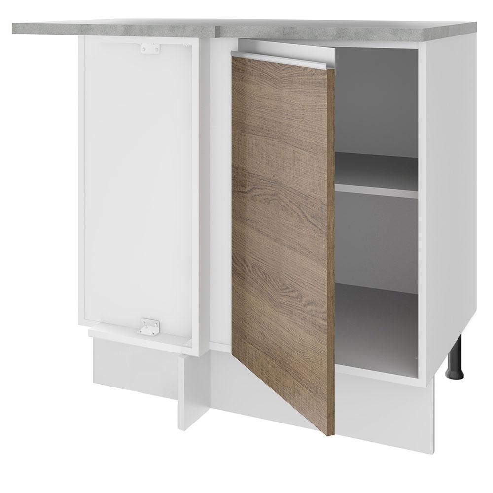 Foto 5 pulgar | Gabinete Bajo Cocina Madesa Glamy 102cm Con Encimera Bm