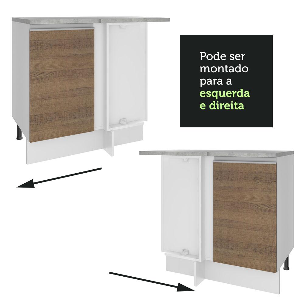 Foto 9 pulgar | Gabinete Bajo Cocina Madesa Glamy 102cm Con Encimera Bm