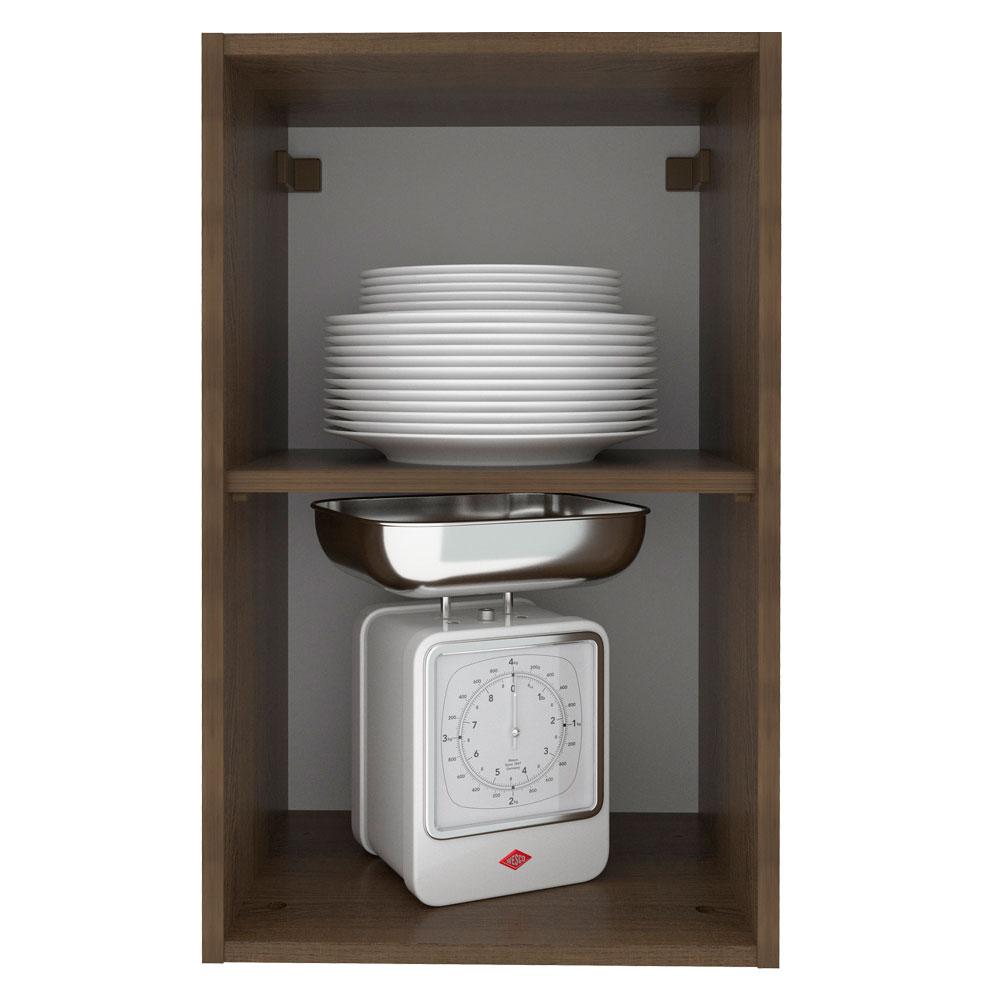 Foto 3 pulgar | Alacena Gabinete Superior Cocina Madesa Glamy 40cm Color Bn