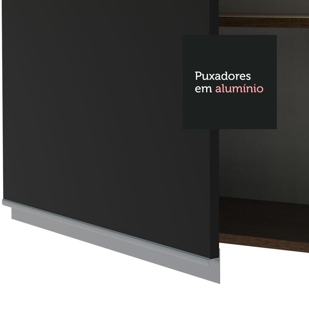 Foto 6 pulgar | Alacena Gabinete Superior Cocina Madesa Glamy 40cm Color Bn