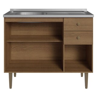Foto 6 | Alacena Gabinete Bajo Cocina Madesa Gourmet 105 Con Tarja Mm
