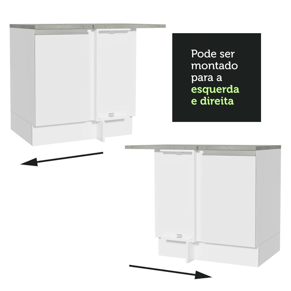 Foto 9 pulgar | Gabinete Bajo Cocina Madesa Glamy 80cm Sin Encimera Bb